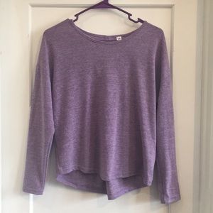 NEVER WORN Comfy Purple Top